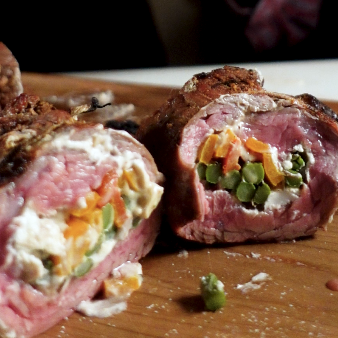 stuffed flank steak