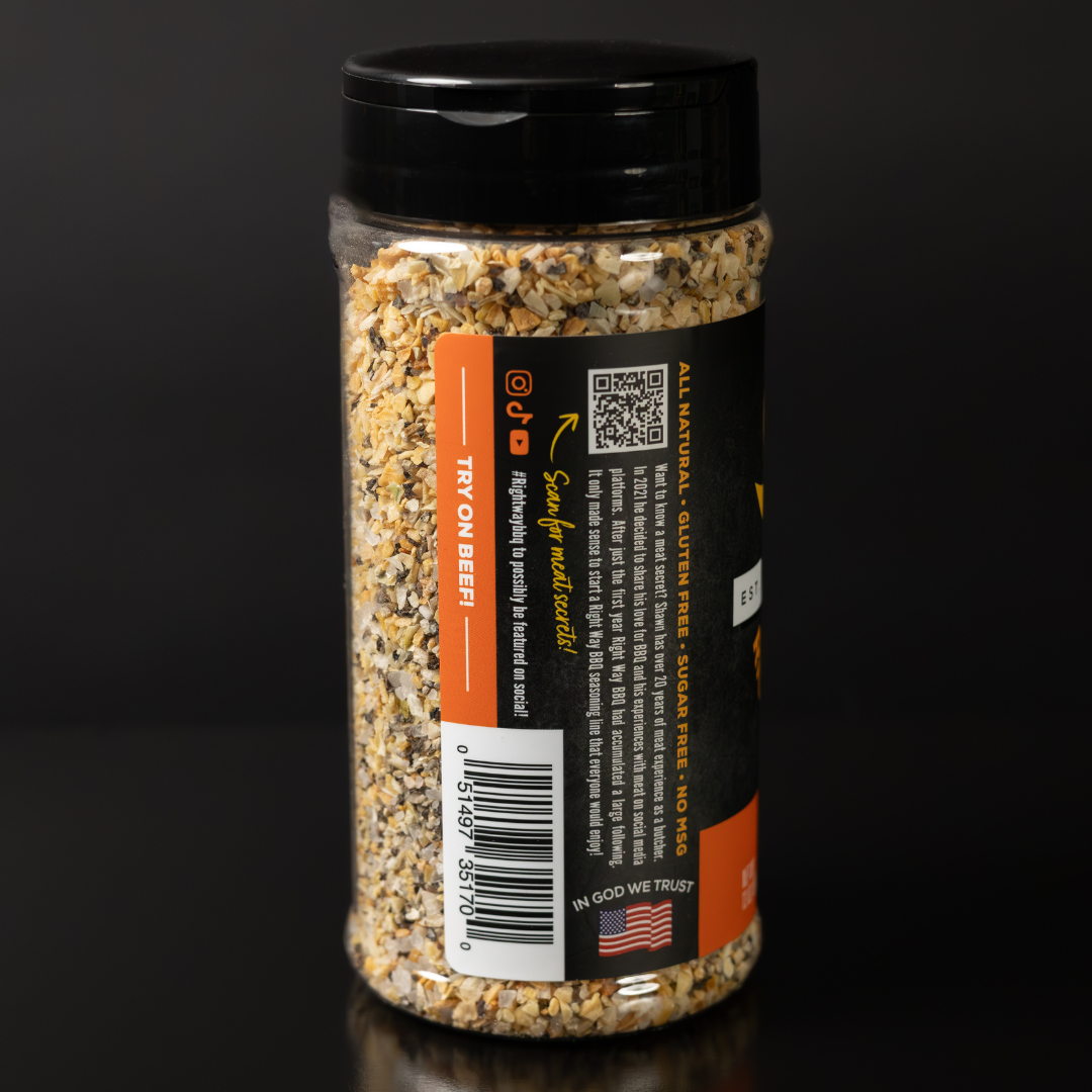 XL 13.oz Ultimate Steak BBQ Rub: All-Natural Seasoning – No MSG, Gluten-Free