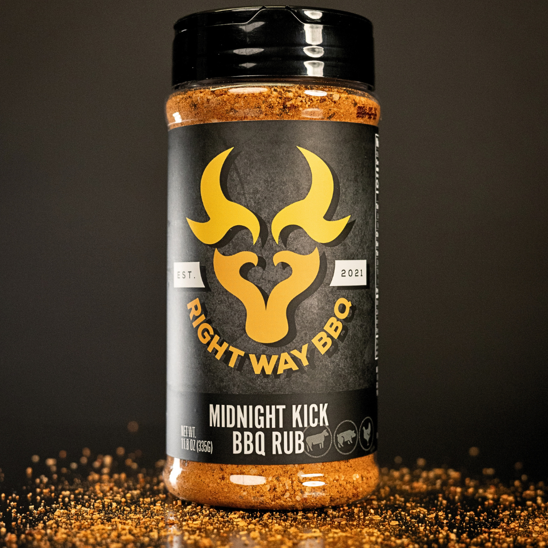 Large Midnight Kick BBQ Rub 11.9oz