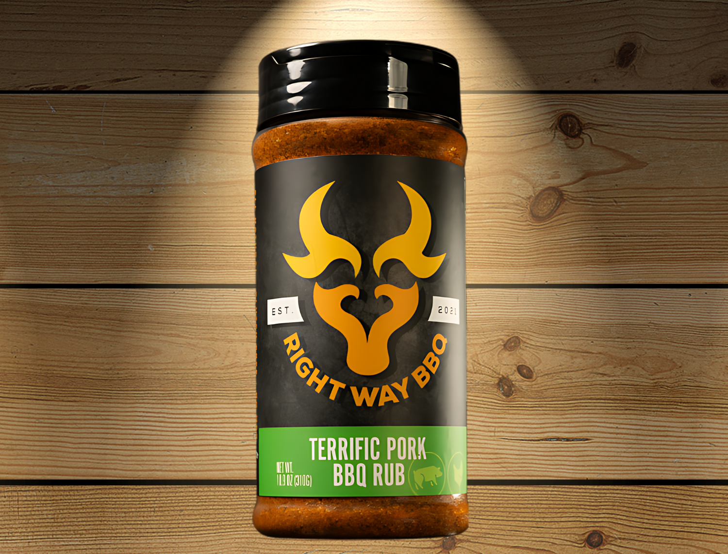 Terrific Pork Rub BBQ Rub 10.9oz