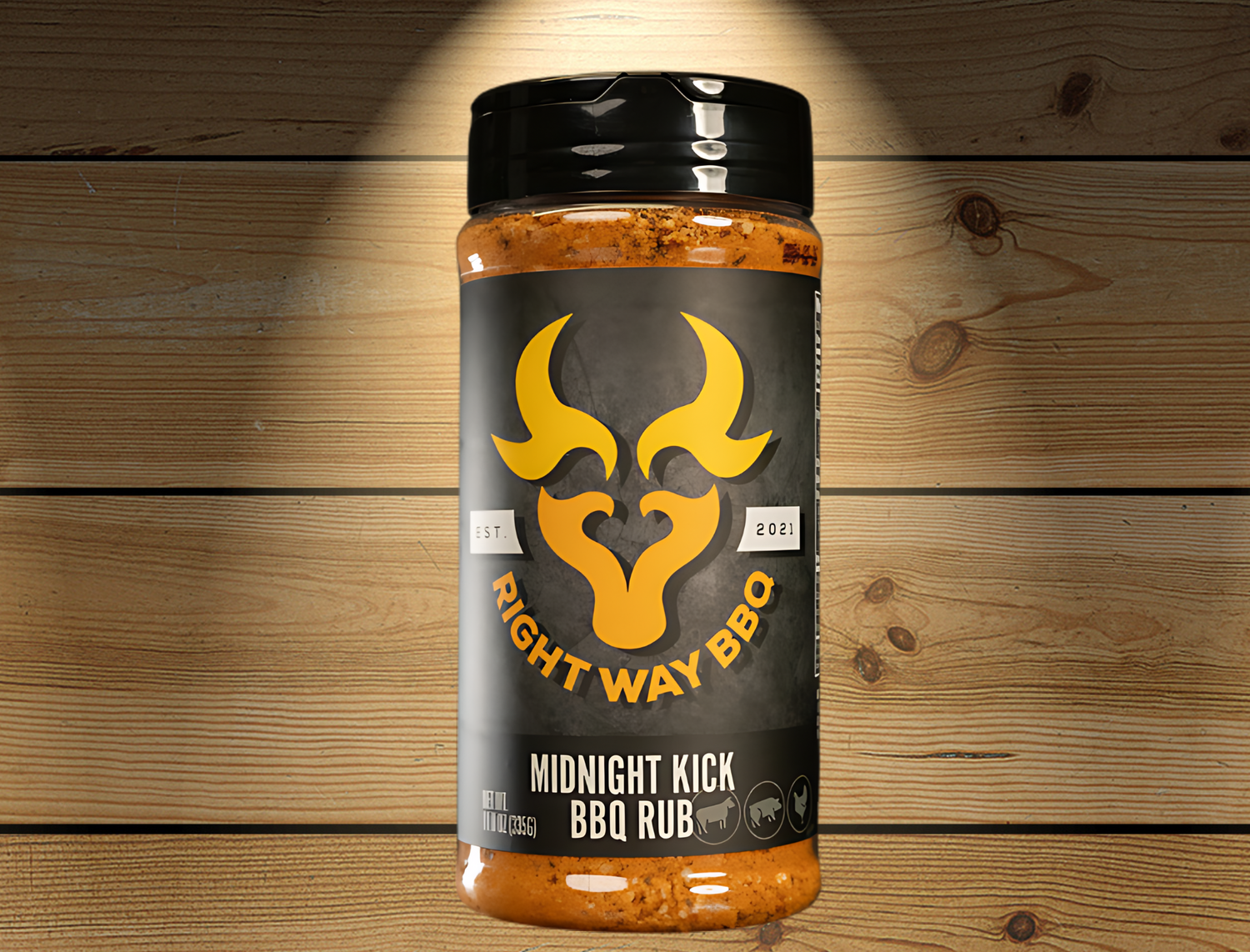 Midnight Kick BBQ Rub